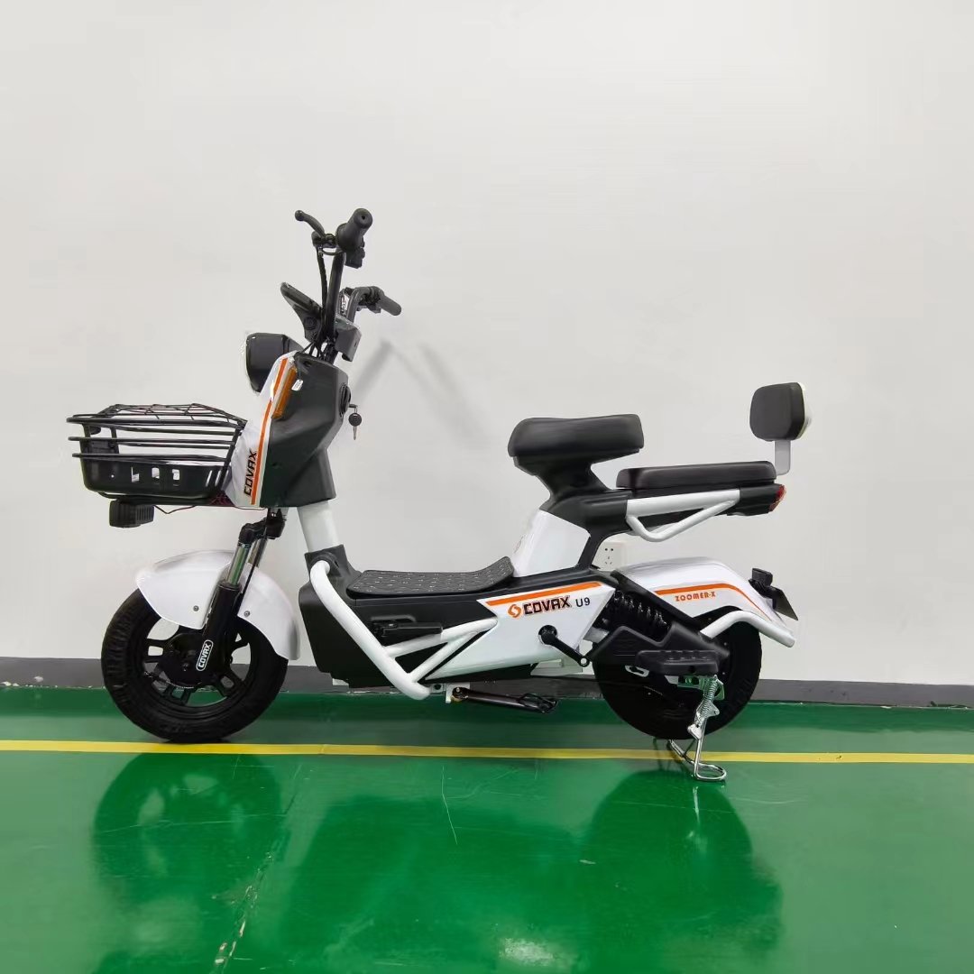 Top Selling Electric City Bike for Urban Travel LED Light Foldable Front Footrest Larger Pedals for Cargo Carrying Ebike