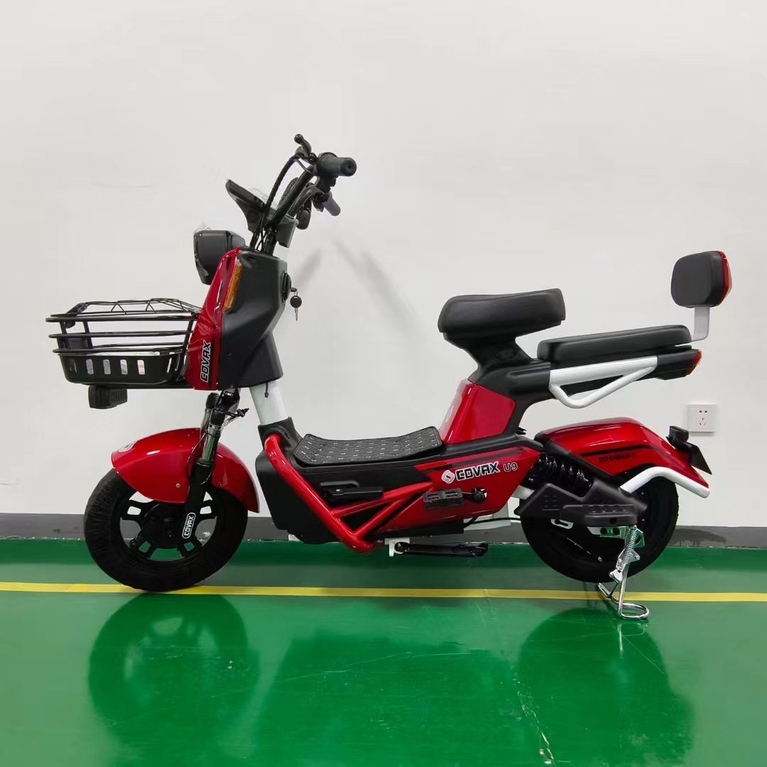 Top Selling Electric City Bike for Urban Travel LED Light Foldable Front Footrest Larger Pedals for Cargo Carrying Ebike
