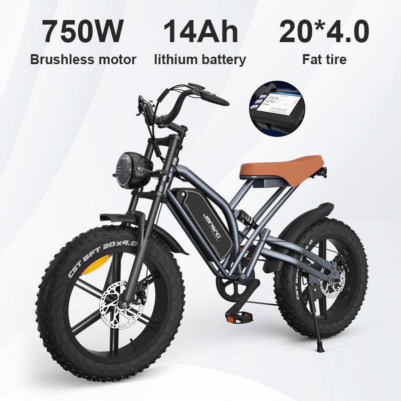 X50 USA 48 Hour Shipping 750 Watt Fat Tire Ebike Electrica Big Tyre Charging Cycle Electric City Bike Cargo Electrical Bikes