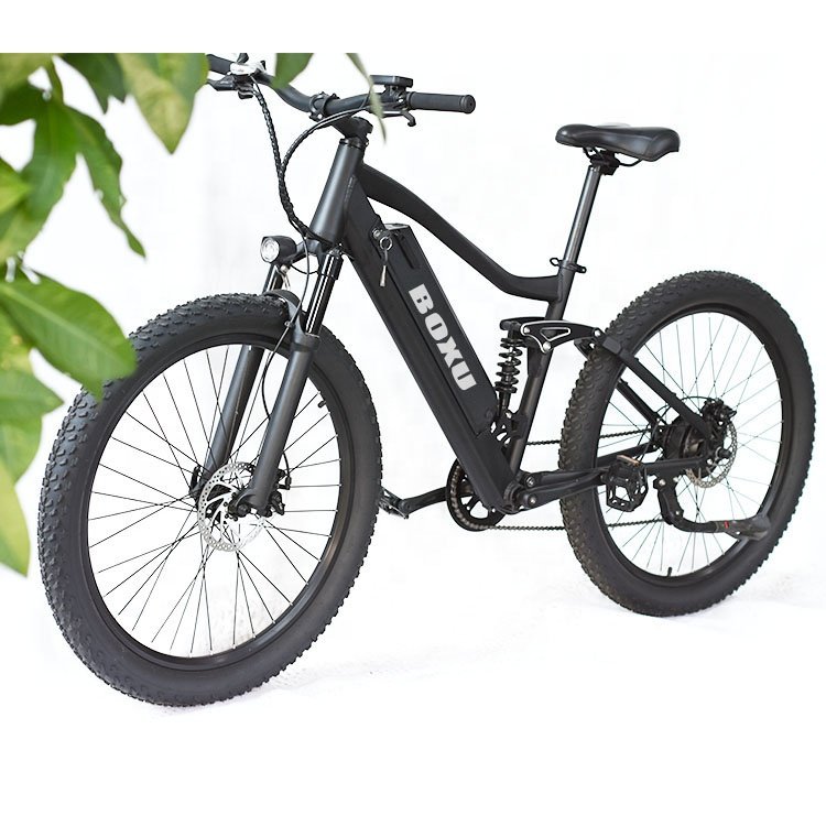 Fast speed 27.5" high quality Electric mountain bikes 250w 13ah E-Bike MTB Urban commuting ebike e bike with full suspension