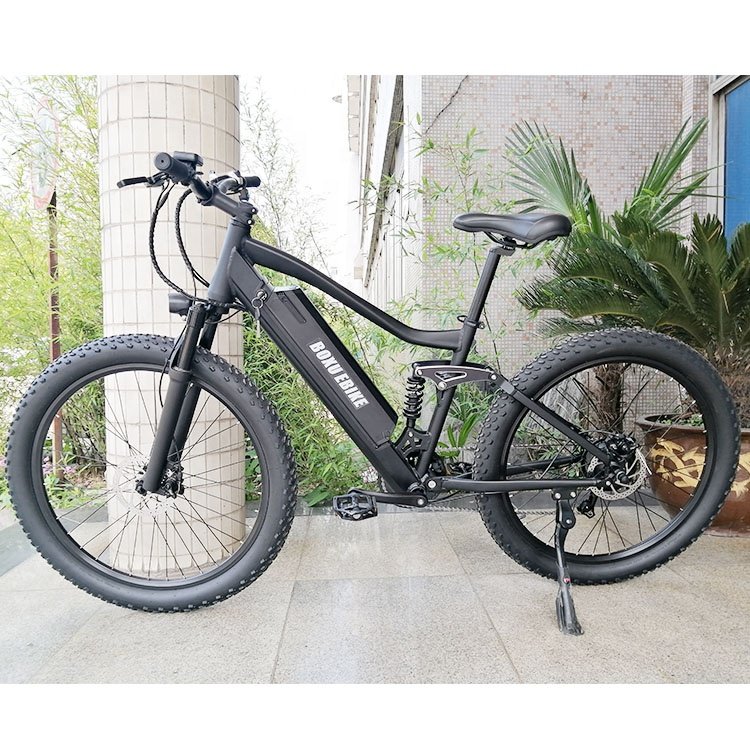 Fast speed 27.5" high quality Electric mountain bikes 250w 13ah E-Bike MTB Urban commuting ebike e bike with full suspension