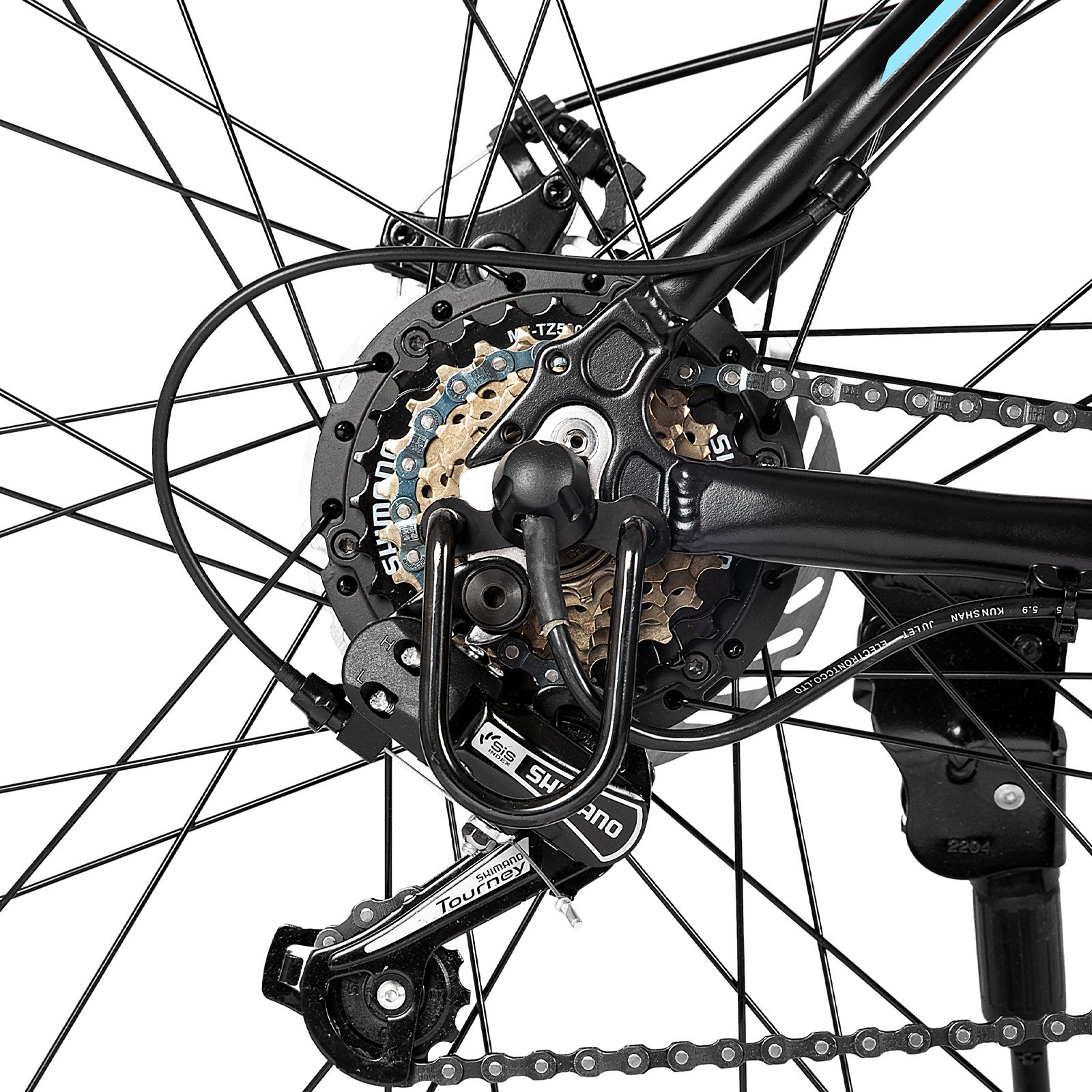 JOYKIE 21 Speed 29 inch 250W 36V Rear Hub Motor full suspension with Disc Brake ebike electric Mountain bike E MTB