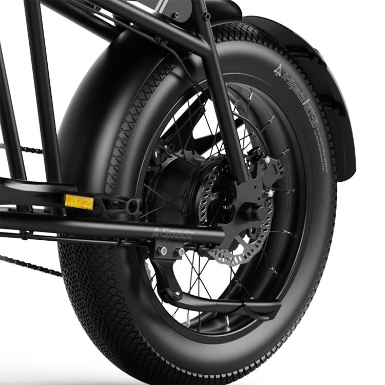 20 Inch 48V Lithium Battery 7 Speed Fat Tire Electric Mountain Bike Elektrische hybride fietsen