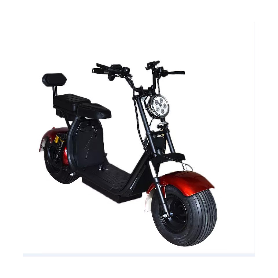 Adult Fat Tire Electric Scooter 2000W Premium Electric Motorbike For Delivery