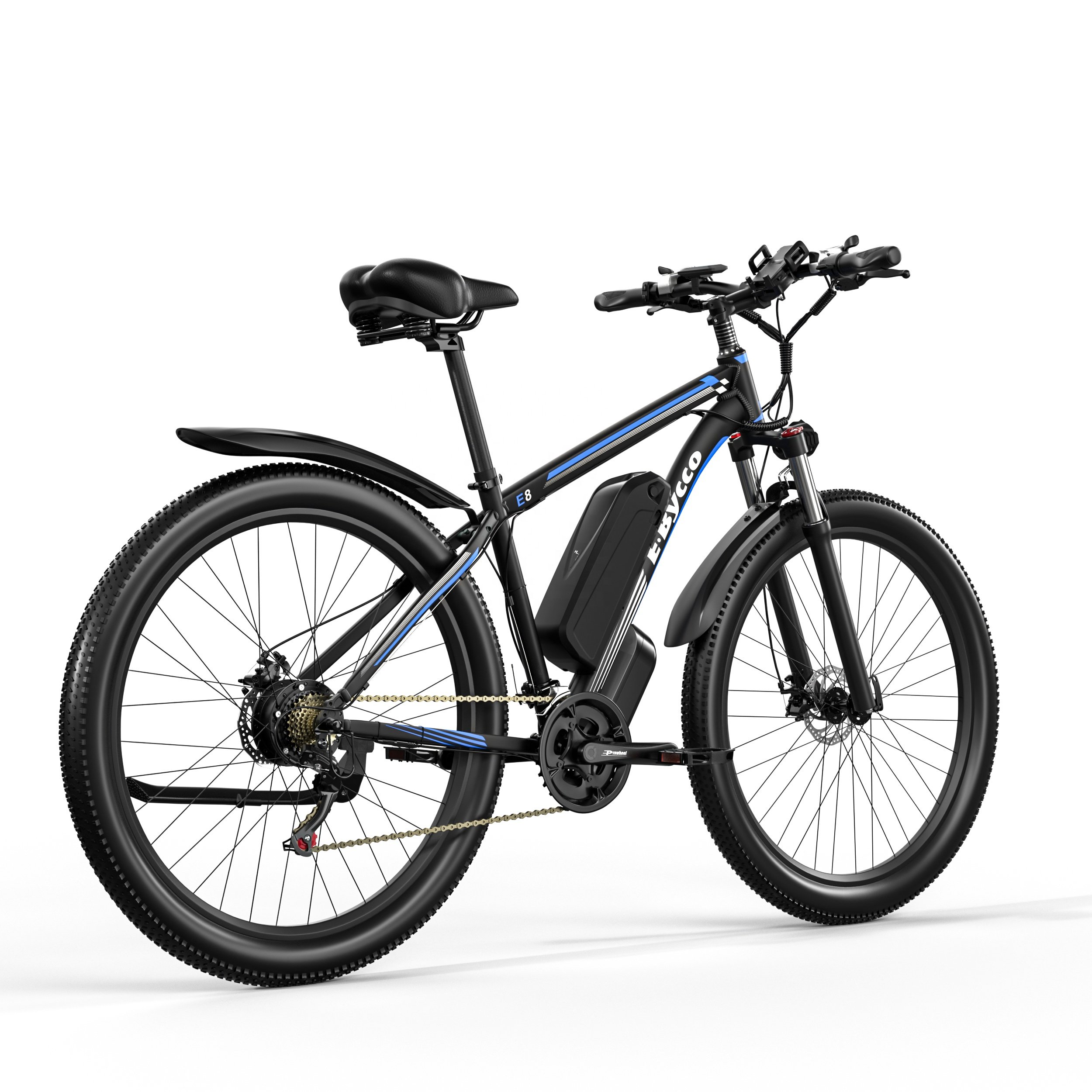 EBYCCO EU warehouse stock Fast Delivery E Bike Fork Suspension 21 Speed Mountain E Bike 750w 29 Inch Electric Mountain Bike