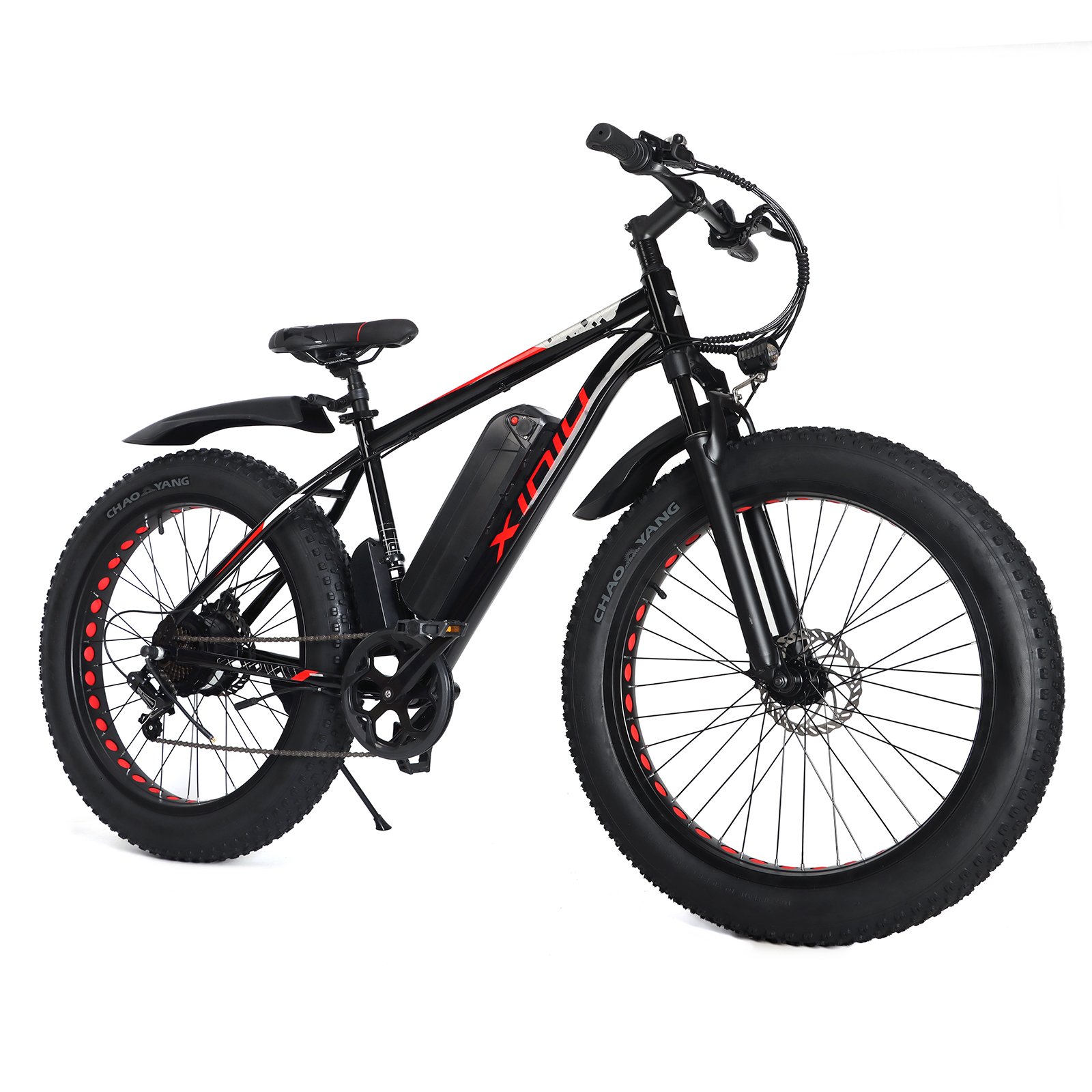 New Arrival 500W 48V Electric bike 26x4inch fat tire fat tire electric mountain bike