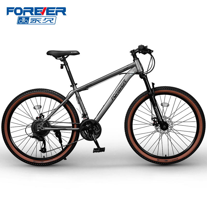FOREVER Factory Hot Sale 24/26/27.5 Inch Bicycles 24-30 Speed High-Carbon Steel Frame Off Road Mountain Bike