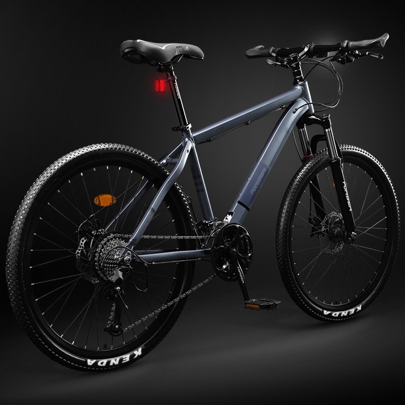 FOREVER 2024 High-Speed 24/26/27.5 Inch Mountain Bike 21/24/27/30 Speed Carbon Steel/Aluminum Alloy Frame Road Pedal Ordinary