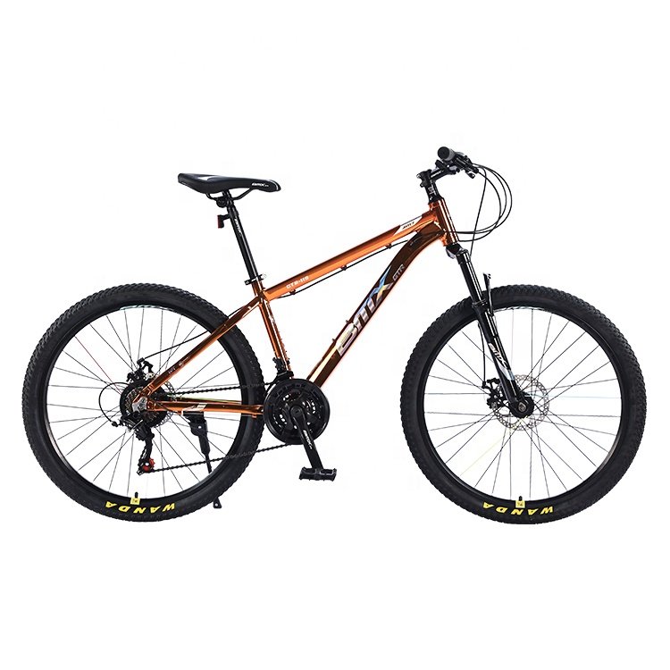 bisicleta 26'' 27.5'' 29'' 21/27 speed bicycle carbon steel frame MTB full suspension fork mountain bike for adult