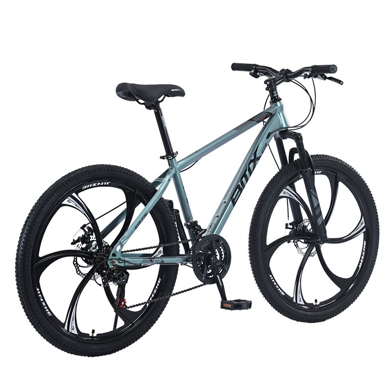 Manufacturers supply mountain bike 26-inch double disc brake variable speed student adult bicycle integrated wheel mountain bike