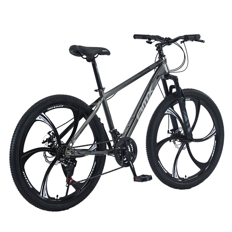 Manufacturers supply mountain bike 26-inch double disc brake variable speed student adult bicycle integrated wheel mountain bike