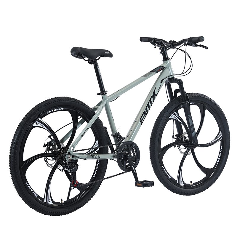 Manufacturers supply mountain bike 26-inch double disc brake variable speed student adult bicycle integrated wheel mountain bike