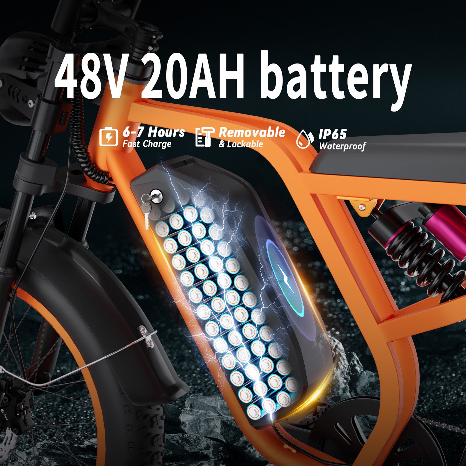 Electric Bicycle for adults SU8 48v 20ah 20inch E Bike Fatbike Electric City Bike electr bike factory price
