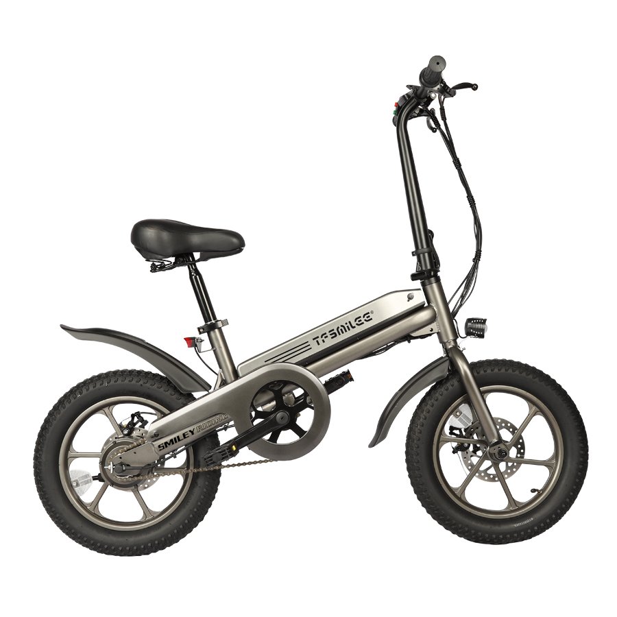 European Warehouse S5 7-Speed Electric Folding Bicycle 36V Rear Hub Motor Steel Frame Disc Brake 60km Range per Power