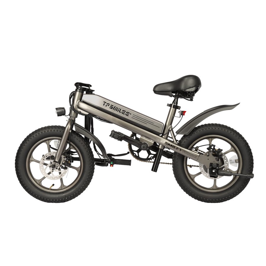 European Warehouse S5 7-Speed Electric Folding Bicycle 36V Rear Hub Motor Steel Frame Disc Brake 60km Range per Power