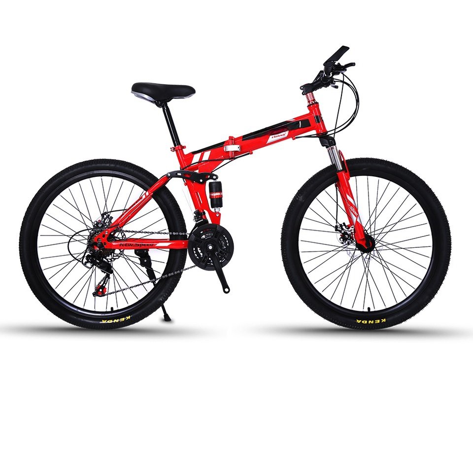 2024 new SENYI Wholesale 21 speed Foldable mountain bike bicycles folding mountain bike 26/24 mtb for adults men