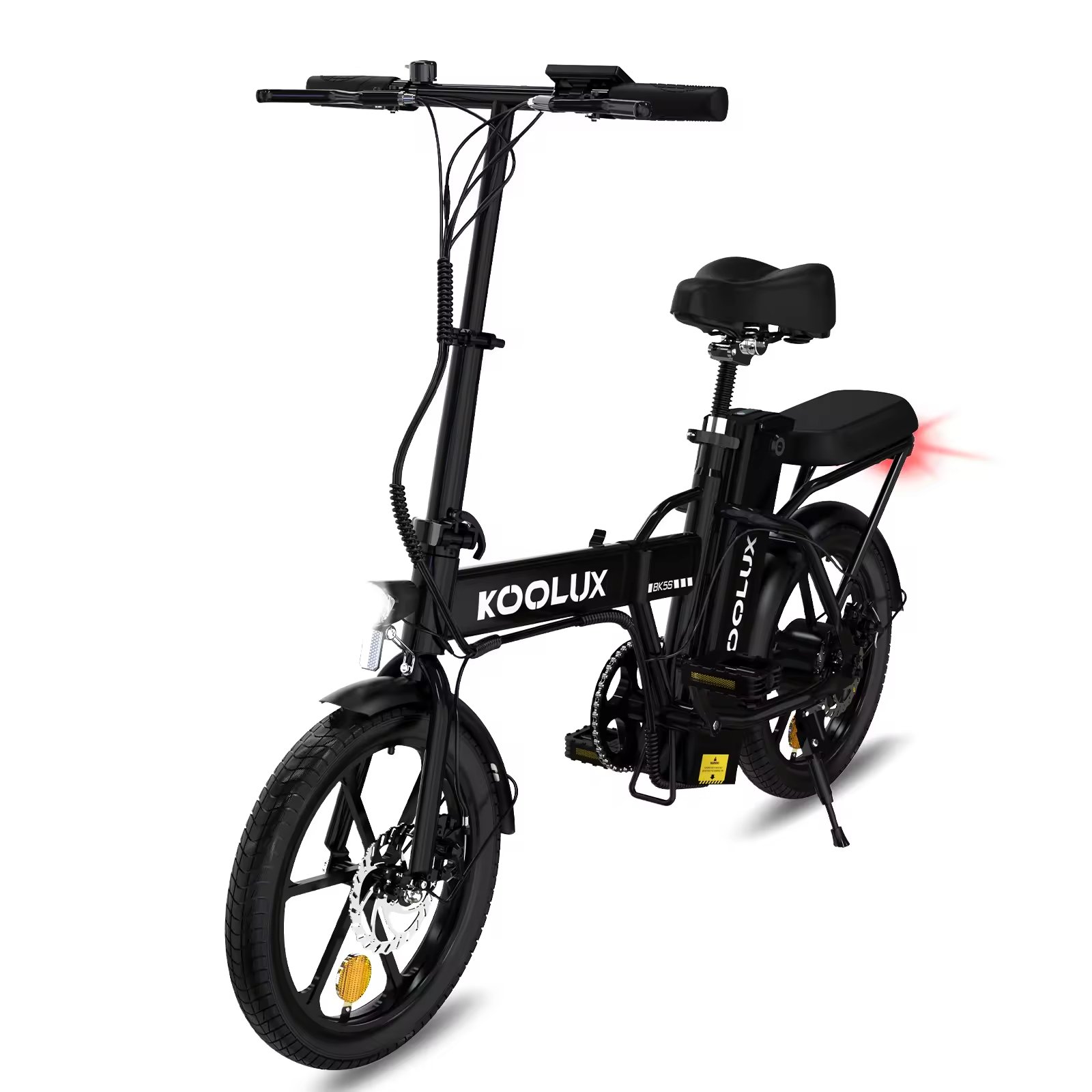 US EU warehouse 500W 36V 10.4Ah 16 inch Folding Bicycle Mountain Snow Adults sports fat tire foldable electric bike
