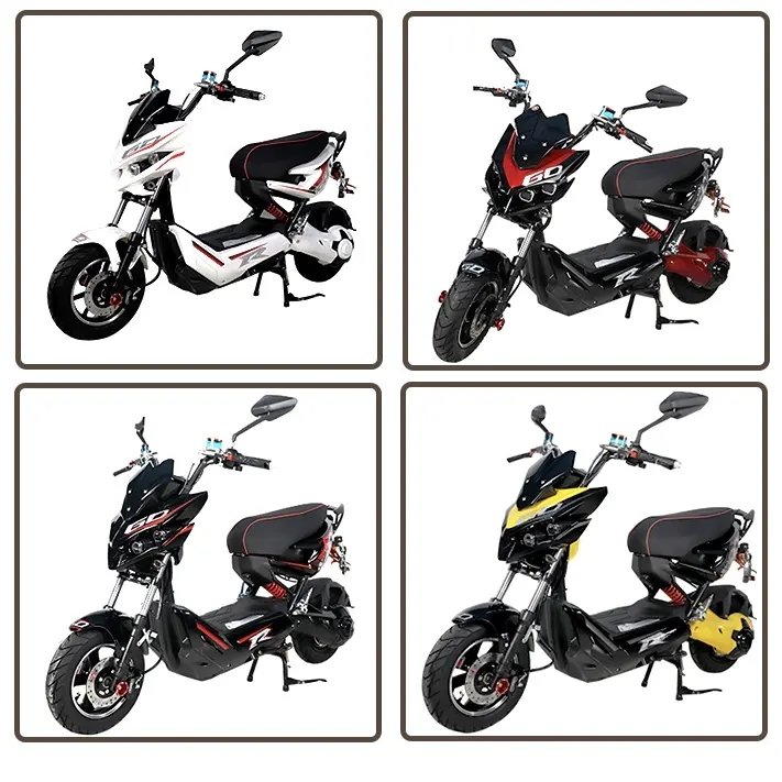 2024 New Model Low Step Electric Motorcycle For Adult With Big Powerful Motor 72v 20ah 1000w/1500w Electric Scooter For Sale