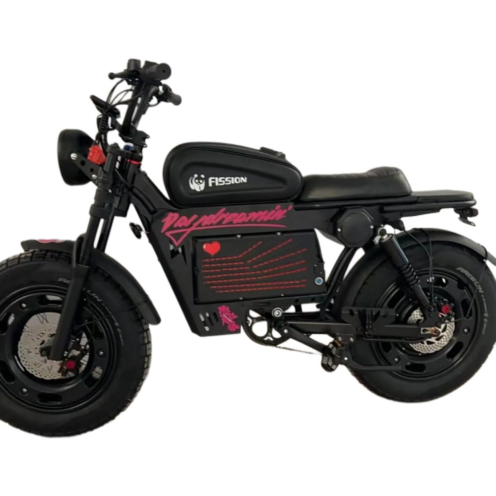 Powerful Electric Fatbike Surron E-Bike Carbon Steel Frame Integrated 13ah Battery Disc Brake System