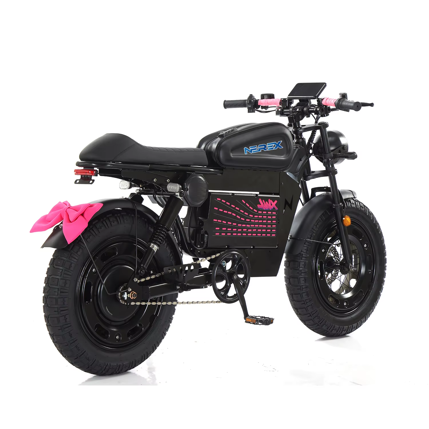 Powerful Electric Fatbike Surron E-Bike Carbon Steel Frame Integrated 13ah Battery Disc Brake System