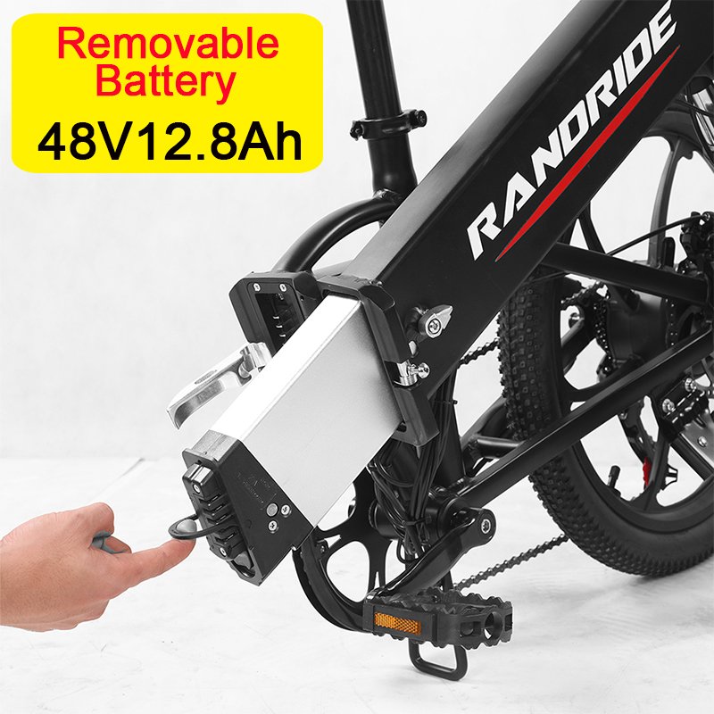 RANDRIDE YA20 Elektric Bike 25km/h 40km/h Removable Speed Limit New Speed City Cycling Bikes 500W Electric Bicycle