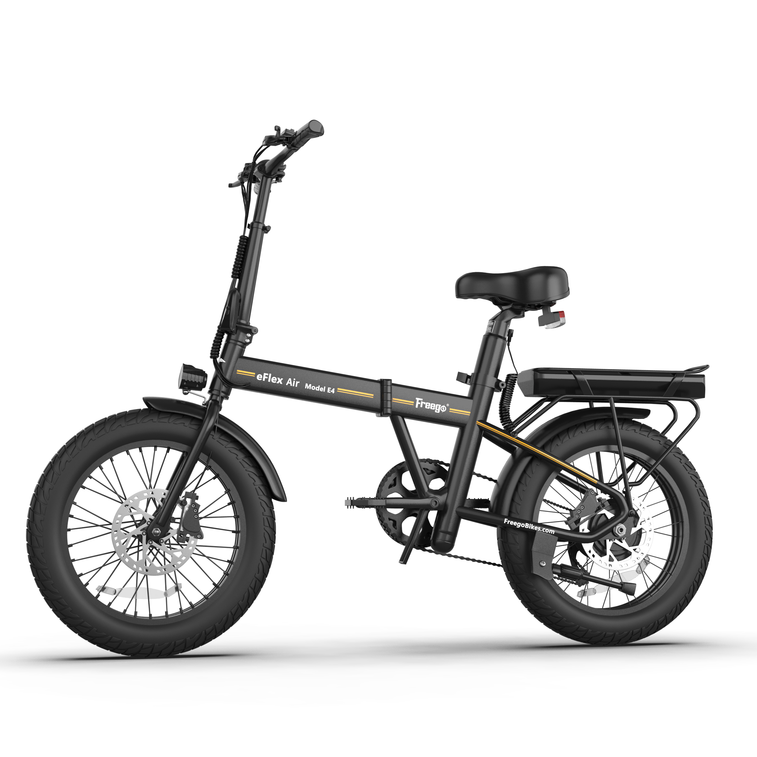 E4 pro Folding electric hybrid bike has a long range of 45-70 miles and is ideal for city commuting and outings