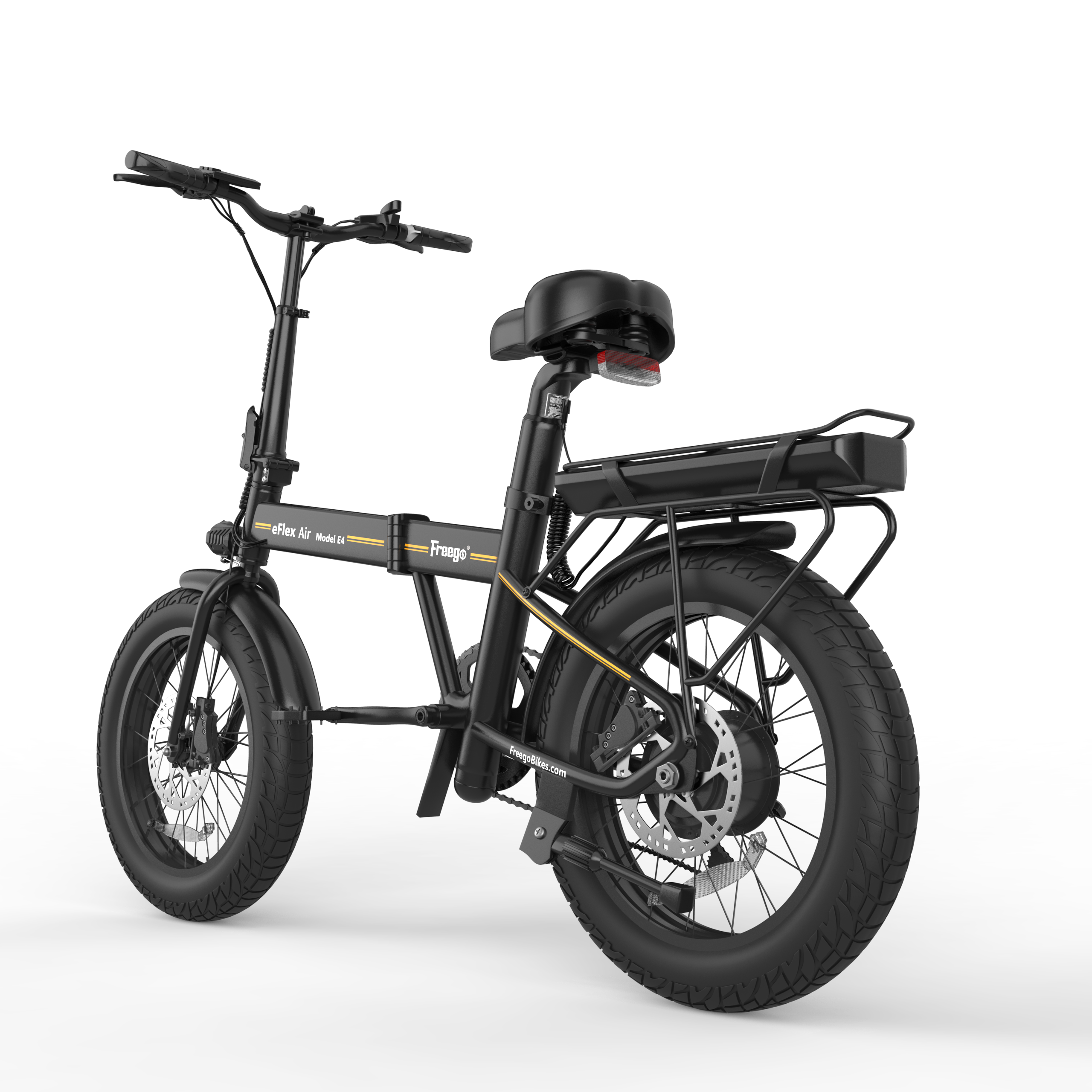 E4 pro Folding electric hybrid bike has a long range of 45-70 miles and is ideal for city commuting and outings
