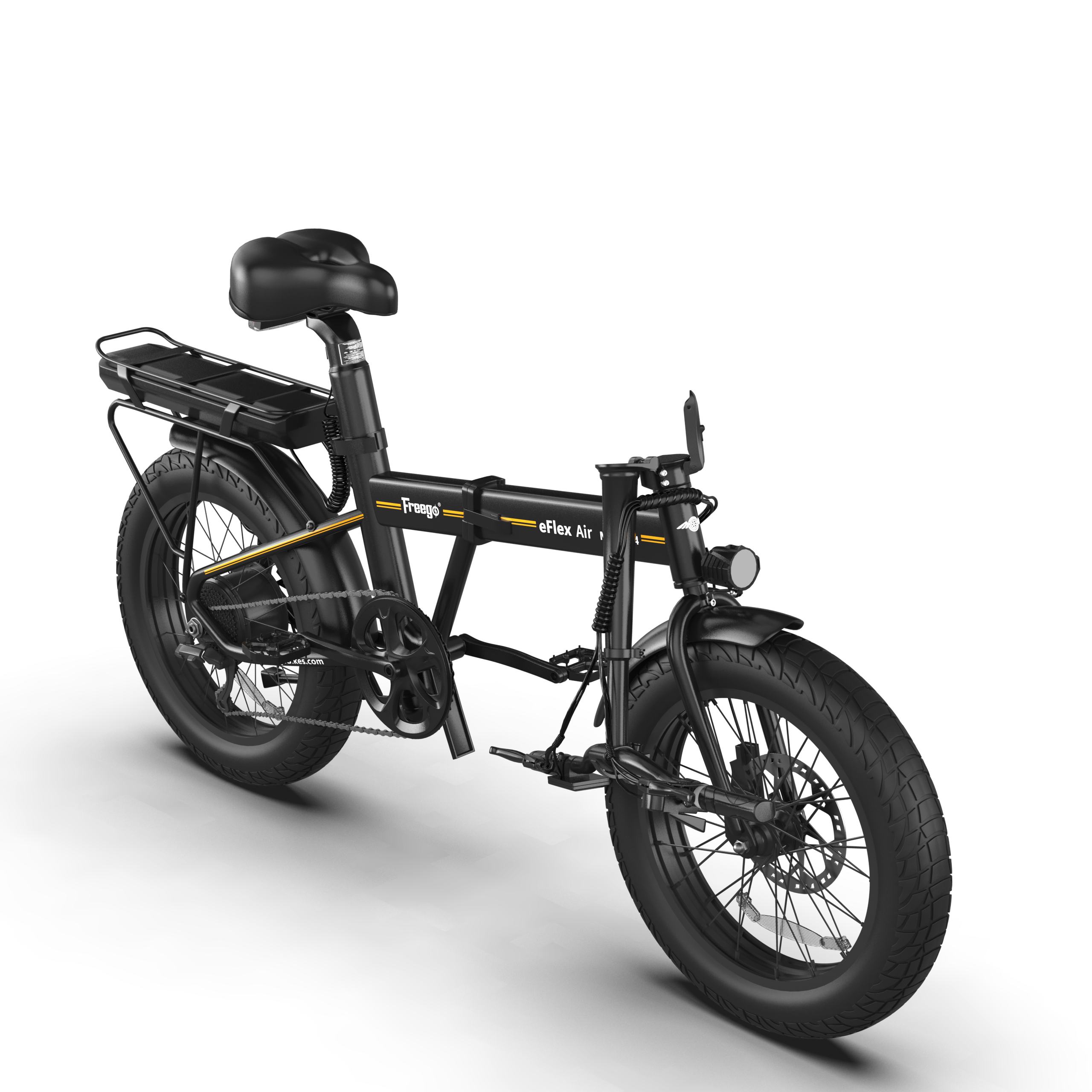 E4 pro Folding electric hybrid bike has a long range of 45-70 miles and is ideal for city commuting and outings