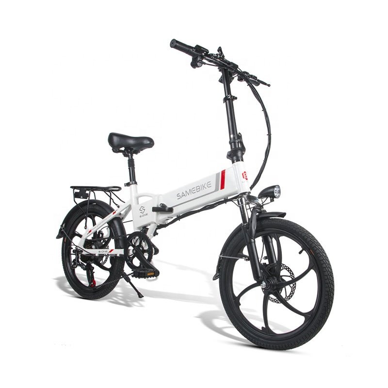 SAMEBIKE 20 Inch Electric Folding City Bike with Brushless Motor 20LVXD30 CE Certified Fast Shipping lithium battery ebike