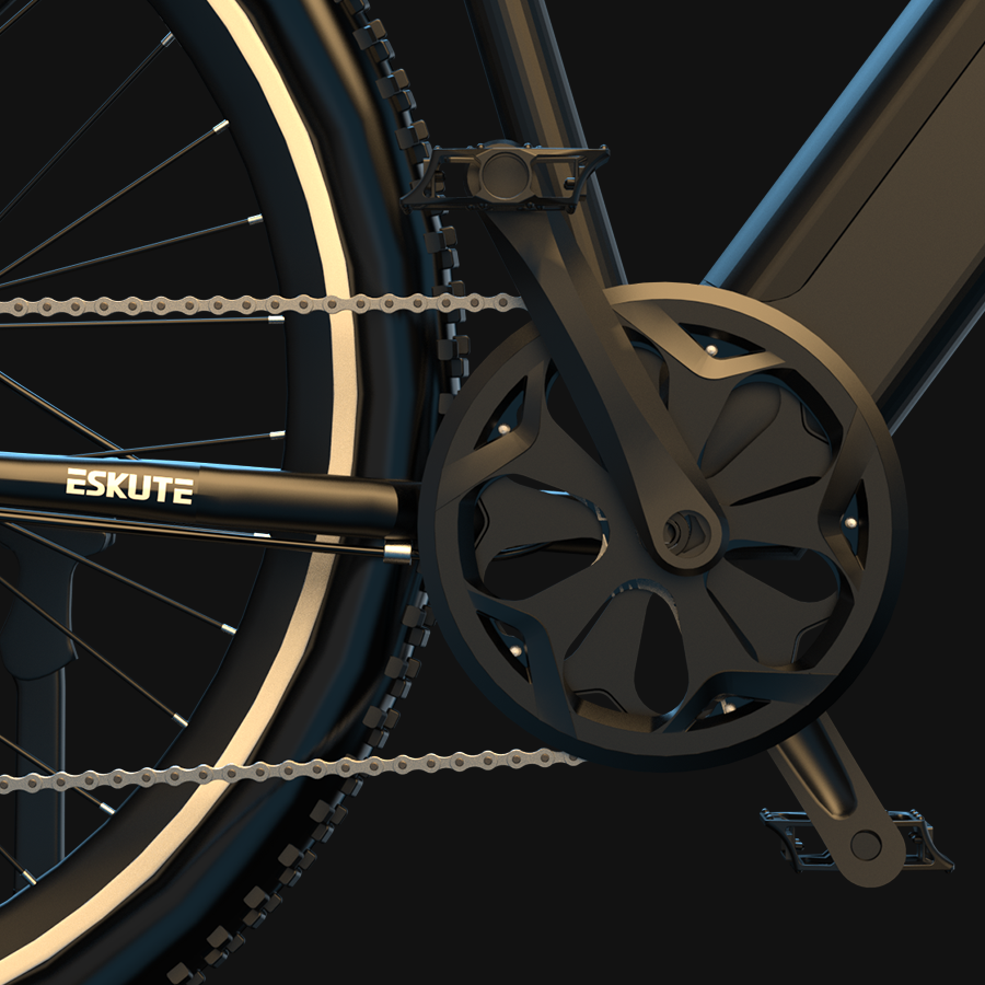 EUR warehouse mid drive e-bike powerful central motor electric city bike