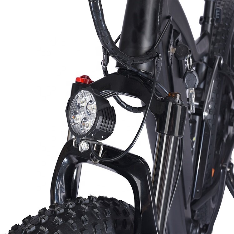 Ready for Shipment e bike 26 4.0 Fat Tire Power Battery Electric Mountain Bike
