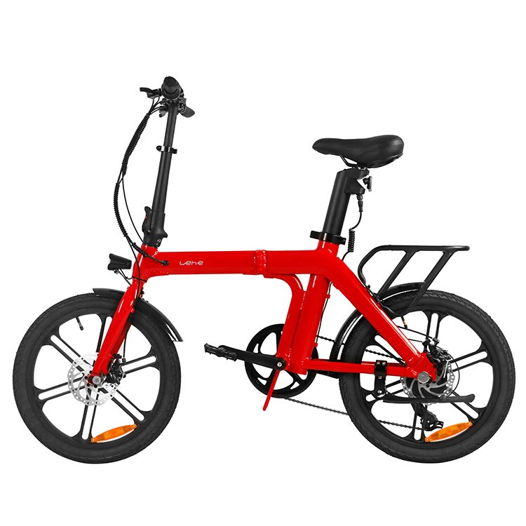 Lehe new 20''inch folding ebike foldable cheap city electric bicycle with CE certificate