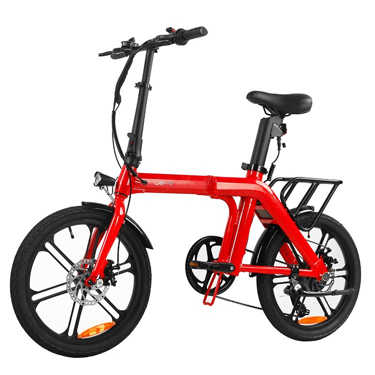 Lehe new 20''inch folding ebike foldable cheap city electric bicycle with CE certificate