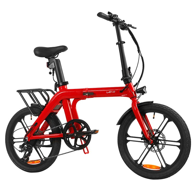 Lehe new 20''inch folding ebike foldable cheap city electric bicycle with CE certificate