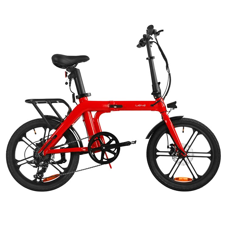 Lehe new 20''inch folding ebike foldable cheap city electric bicycle with CE certificate