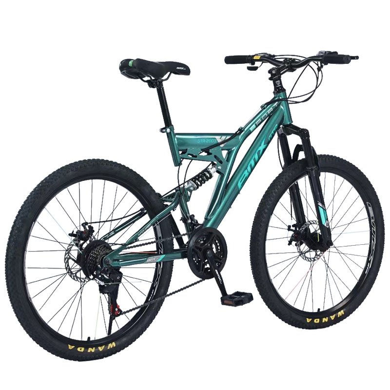 Tianjin factory 24 26 inch 21 speed Bisicleta downhill bicycle steel frame man cycle mountain bike for adult