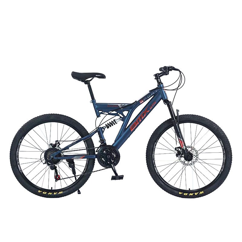 Tianjin factory 24 26 inch 21 speed Bisicleta downhill bicycle steel frame man cycle mountain bike for adult