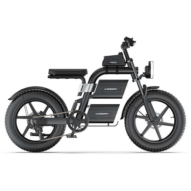 Odeway E20 Fat Tire MTB Electric Bicycle 60V High Power Motor 40AH big Battery Full Suspension Electric Mountain Bike Ebike