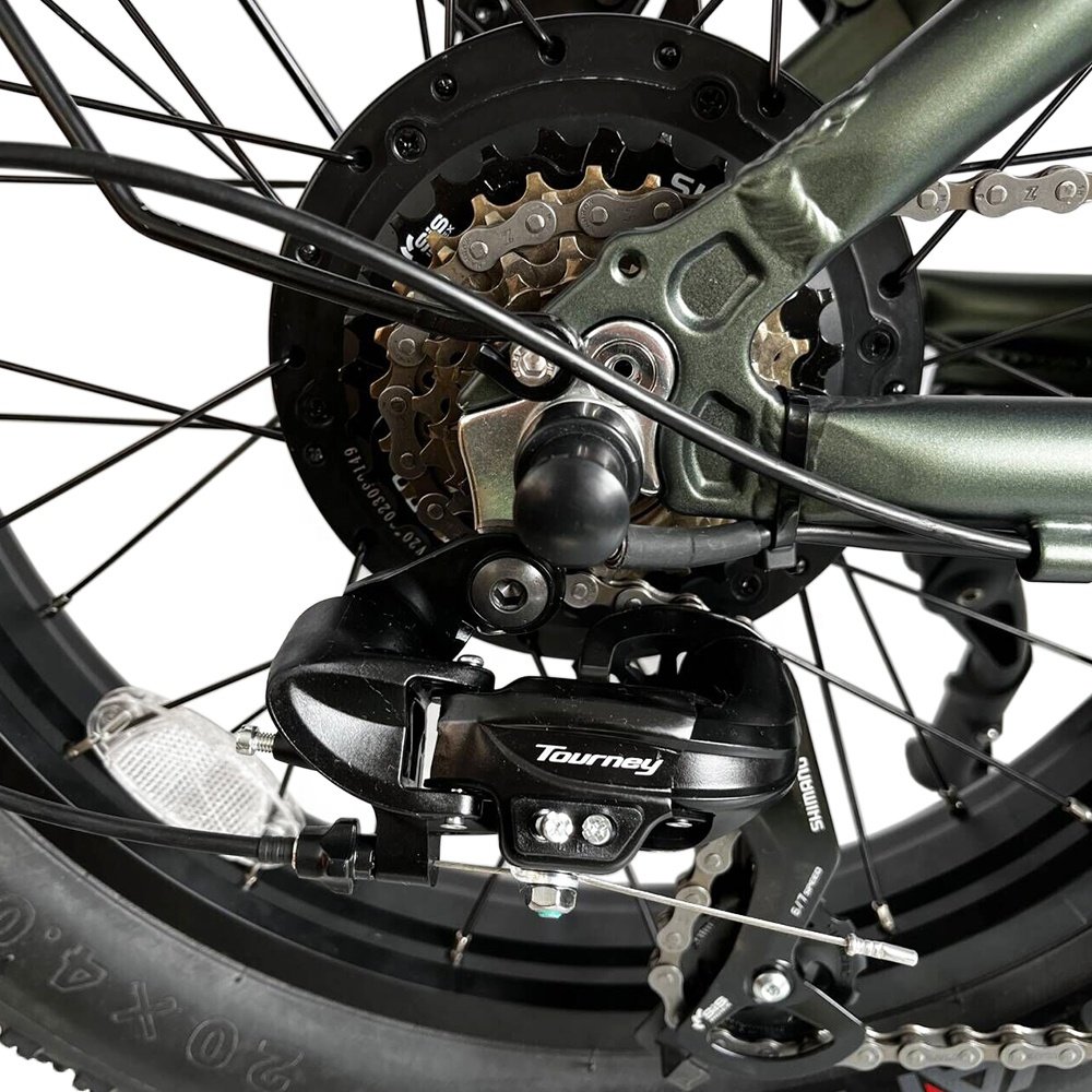 long range 20x4 folding electric bike gravel bicicleta mountain bike fat tire bicycle e bike eu warehouse