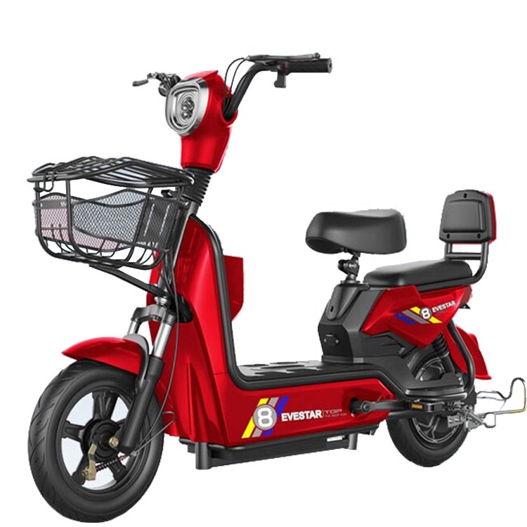 2024 New 350W Electric City Bike 48V 12Ah LEAD-ACID Battery City Electric Mobility Scooter E-bike For Adults