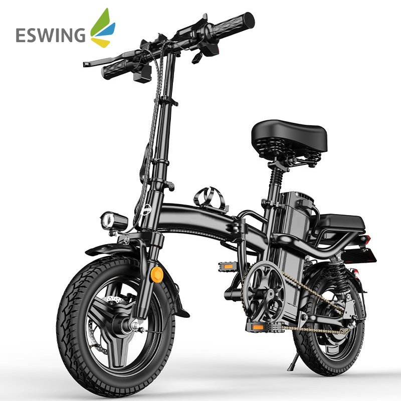 2023 Mini Size Folding Electric Bicycle 400W 48V 14 Inch Electric City Bike Foldable Electric Bike