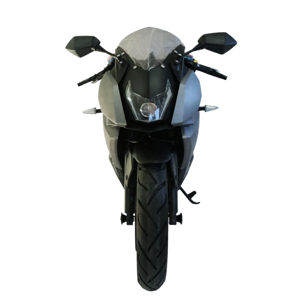 Electric Moped Scooter High-Speed Racing Motorcycle for Adults 72v Voltage SKD Packaged CKD Cheap Price