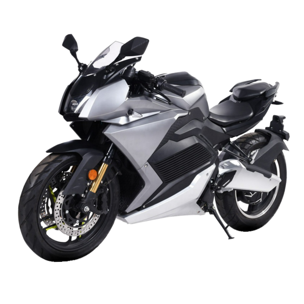 Electric Moped Scooter High-Speed Racing Motorcycle for Adults 72v Voltage SKD Packaged CKD Cheap Price