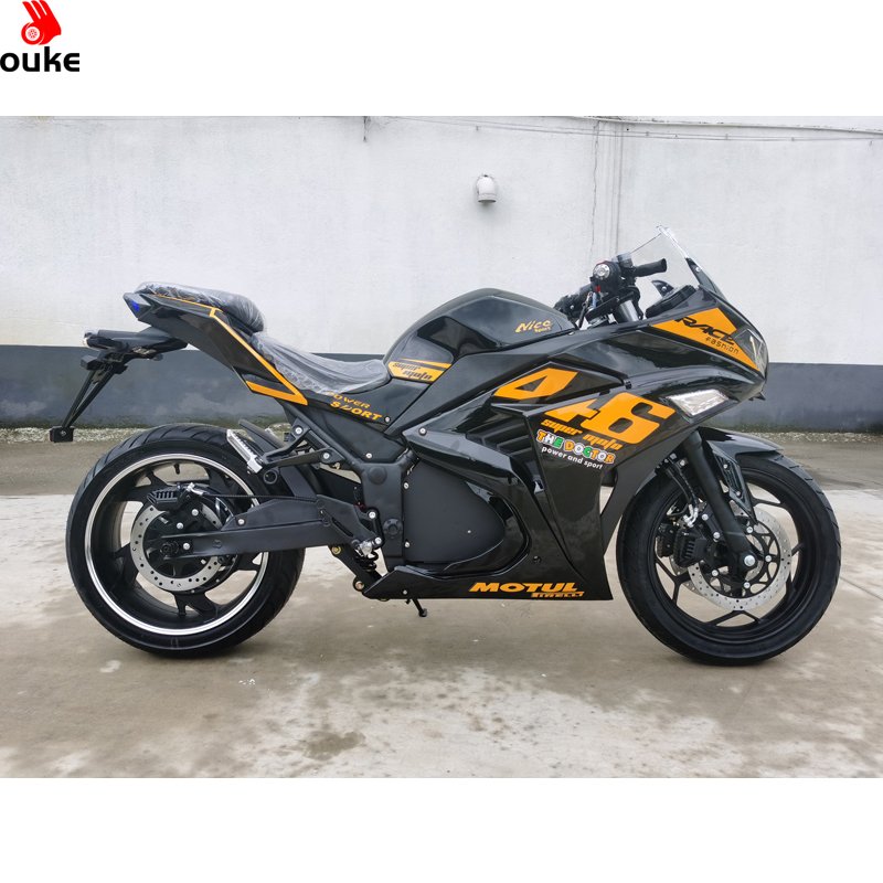 Newest style 250cc china motorcycle 72v racing electric motorcycles