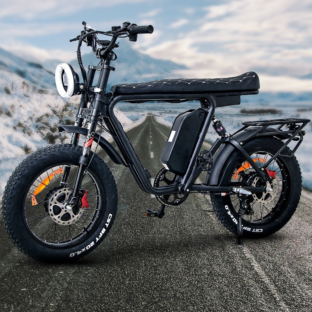 Electric Road Bike dual motor electric bicycle Electric Mountain fat tire bicycle 20 Wheel Size Electric Mountain bicycle