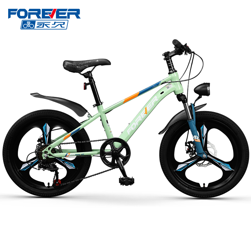 FOREVER New Design For Children 18/20/22 Inch High Carbon Steel Student Mountain Bike Kids Bicycle