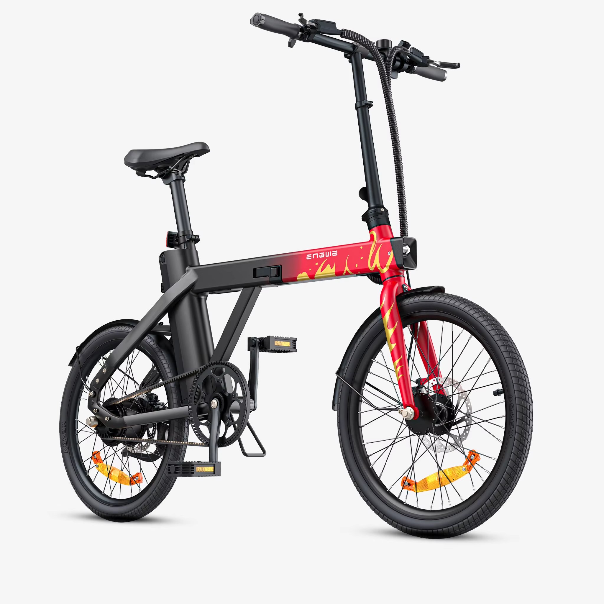 EU Warehouse Popular ENGWE P20 Limited Electric Bike 250W 20" Motor Bike Fat Tire Mountain Snow Bicycle Ebike