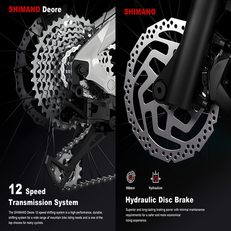 KIXIN HX New Design 28" Inch Lightweight Carbon Fiber Mountain Bike 9 11 12 Speed Level Shimano Transmission System MTB Bicycle