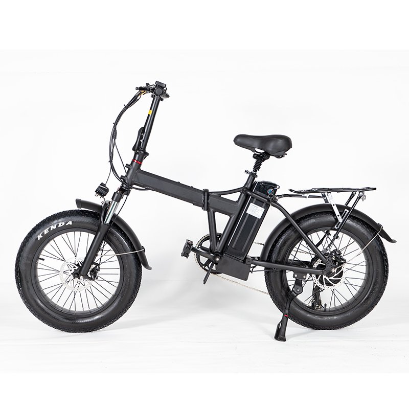 OEM Adult Fat Tire Lithium Battery Full Suspension eBike Hybrid City Road Folding Foldable Aluminum Alloy Electric Mountain Bike