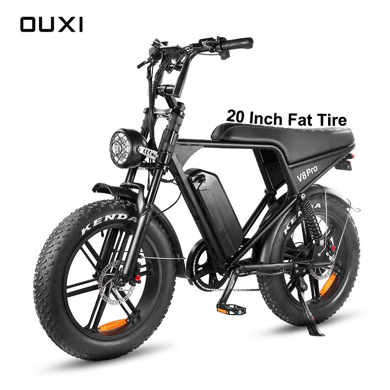 EU OUI V8 Pro 20inch Fatbike EU NL DE PL Warehouse 1000w Electric Fat Bike E-Bike EBike Electric Mountain Bike